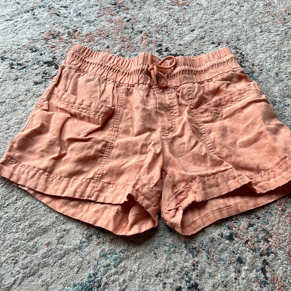 Athleta Cabo Linen 4” short size 8
